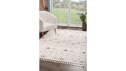 MODERN DOKUMA HALI 30080KAHVE